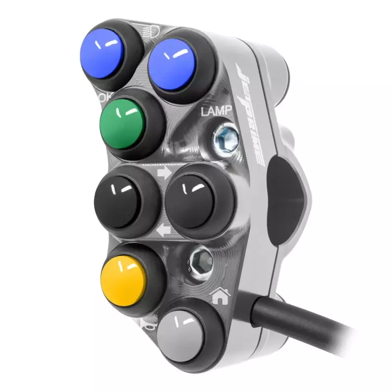 Commodo de guidon gauche pour TMAX 560 gris titane – Image 2