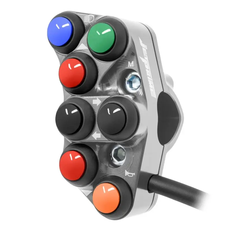 Commodo de guidon gauche pour TMAX 560 gris titane – Image 2