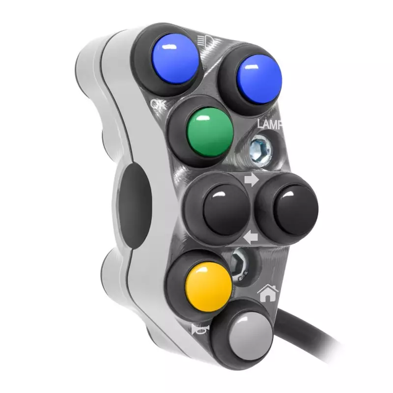 Commodo de guidon gauche pour TMAX 560 gris titane – Image 3