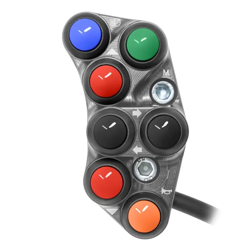 Commodo de guidon gauche pour TMAX 560 gris titane