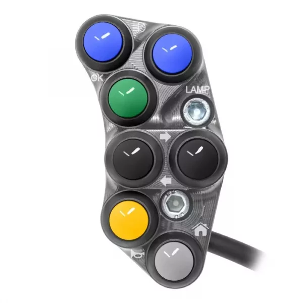 Commodo de guidon gauche pour TMAX 560 gris titane