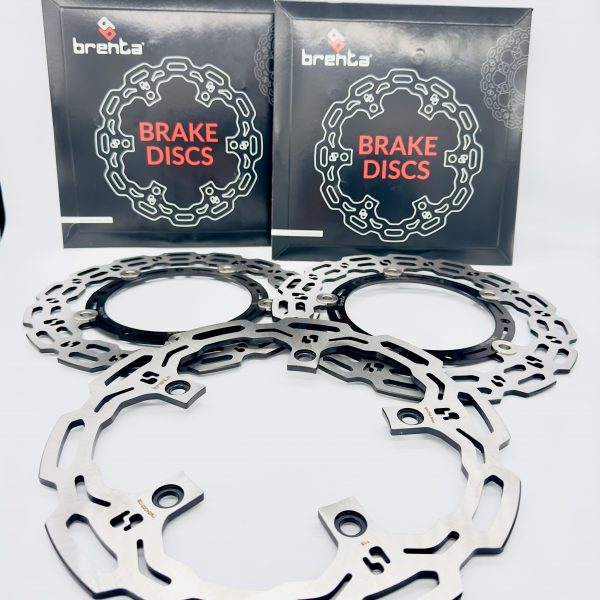 disques avants arriere Brenta pour TMAX