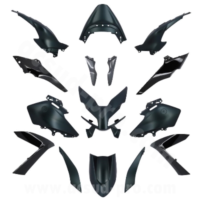 Kit carrosserie adaptable Yamaha TMAX 560 (2022-2024) – Dark Petrol – 15 pièces