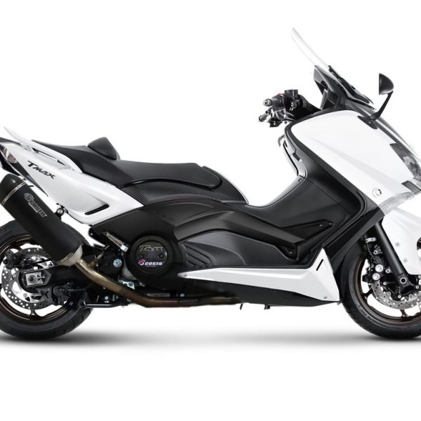 Échappement sport J.Costa carbone homologué pour Yamaha TMAX 530 (2012-2016)
