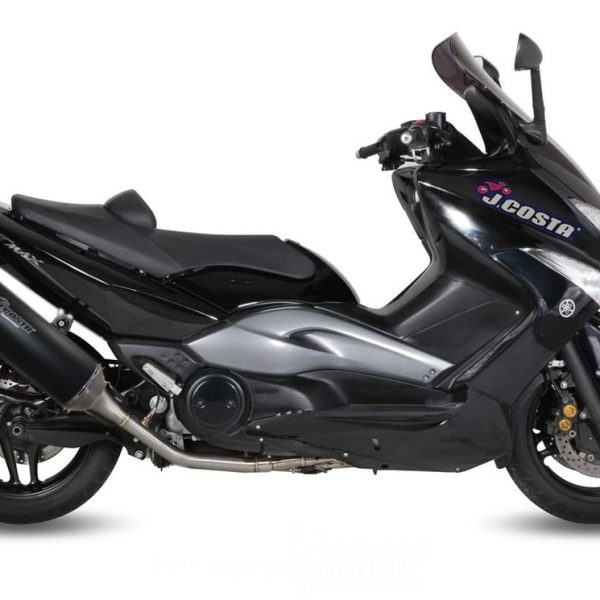 Échappement sport J.Costa homologué et catalysé pour Yamaha TMAX 500 (2008-2011)