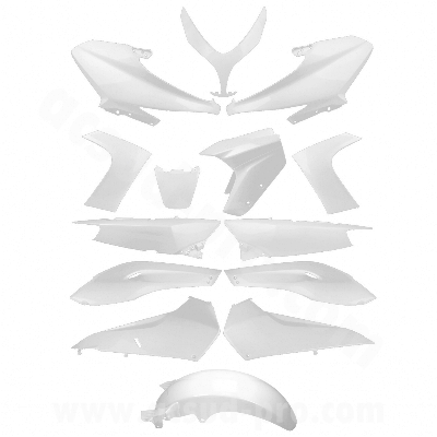 Kit carrosserie adaptable pour TMAX 500 à peindre