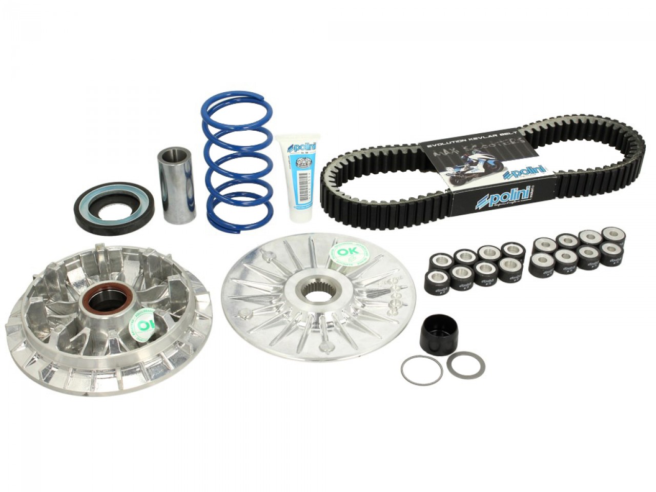 Variateur Polini Hi-Speed Évolution pour TMAX 560 (avec courroie)