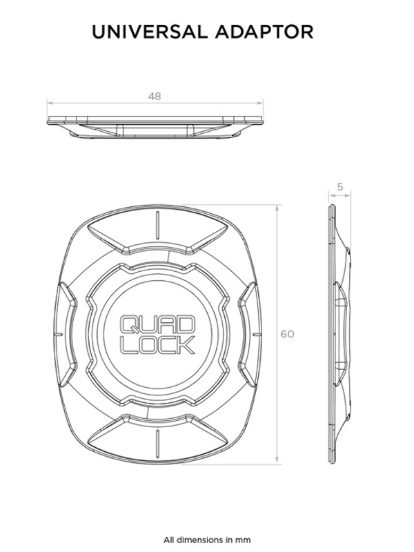 Adaptateur universel Quad Lock – Image 2