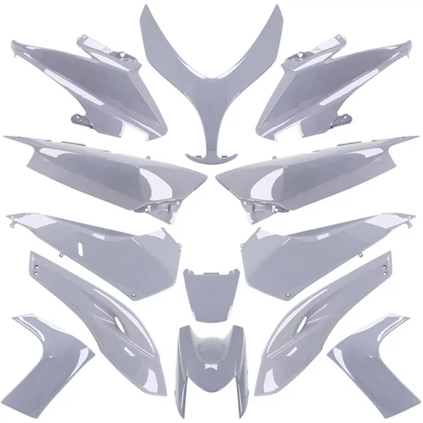 Kit carénage complet gris Nardo P2R pour TMAX 500 2008-2011